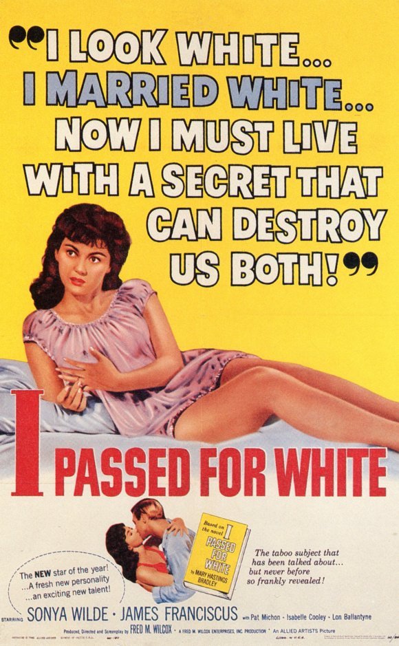 I passed for white poster