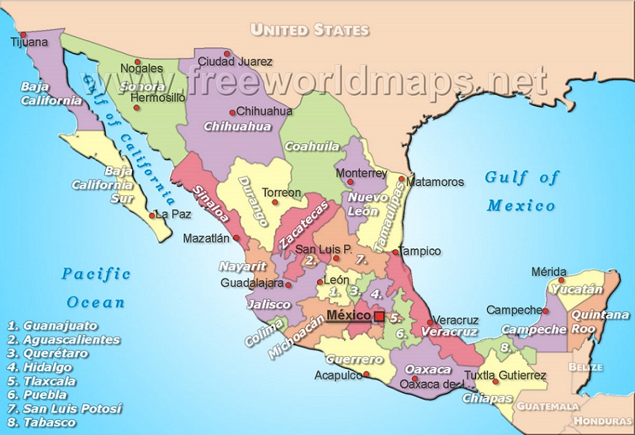 mexico north america