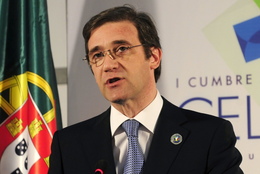 Prime Minister of Portugal: Pedro Manuel Mamede Passos Coelho