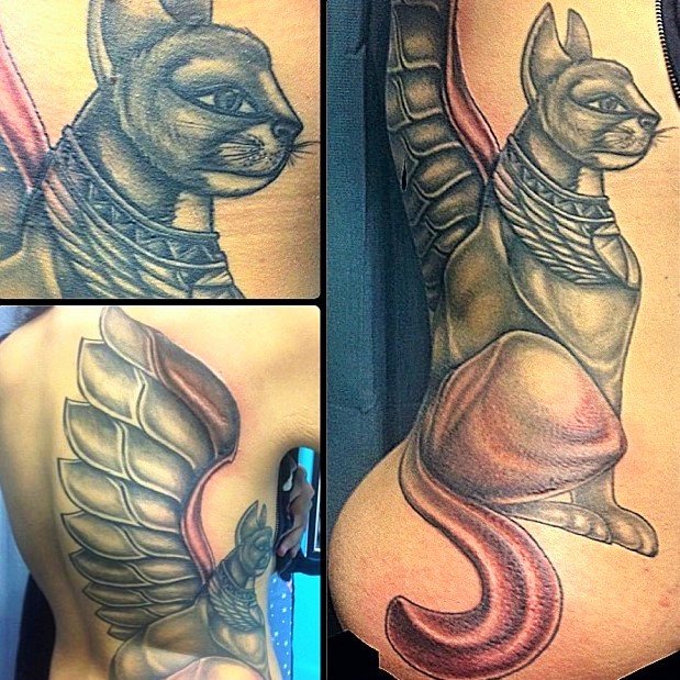 Egyptian Inspired Tattoos 33