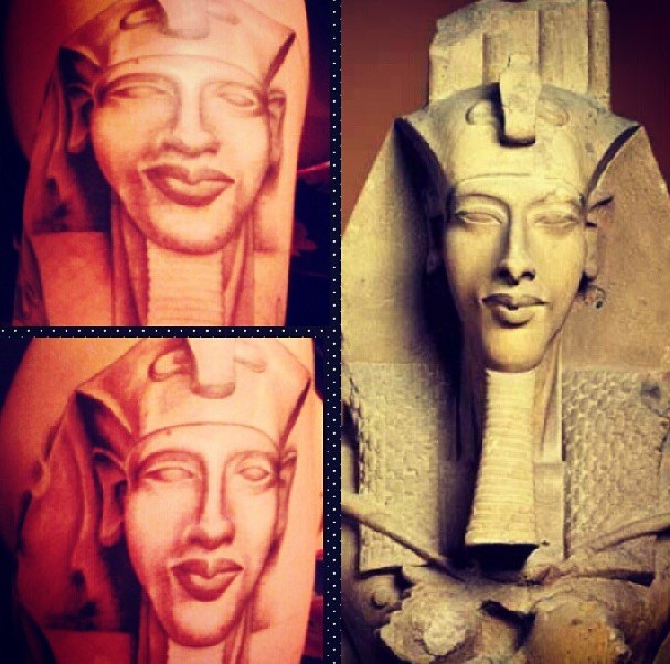 Egyptian Inspired Tattoos 36