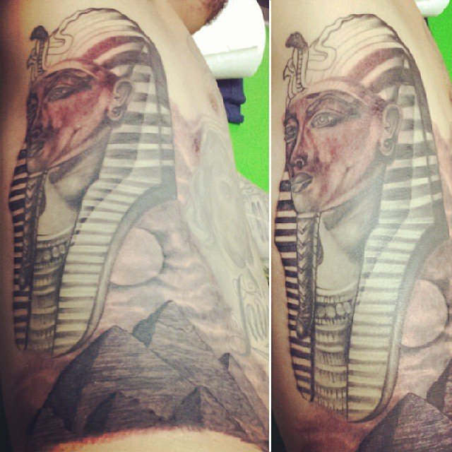 Egyptian Inspired Tattoos 37