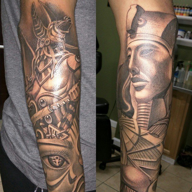 Egyptian Inspired Tattoos