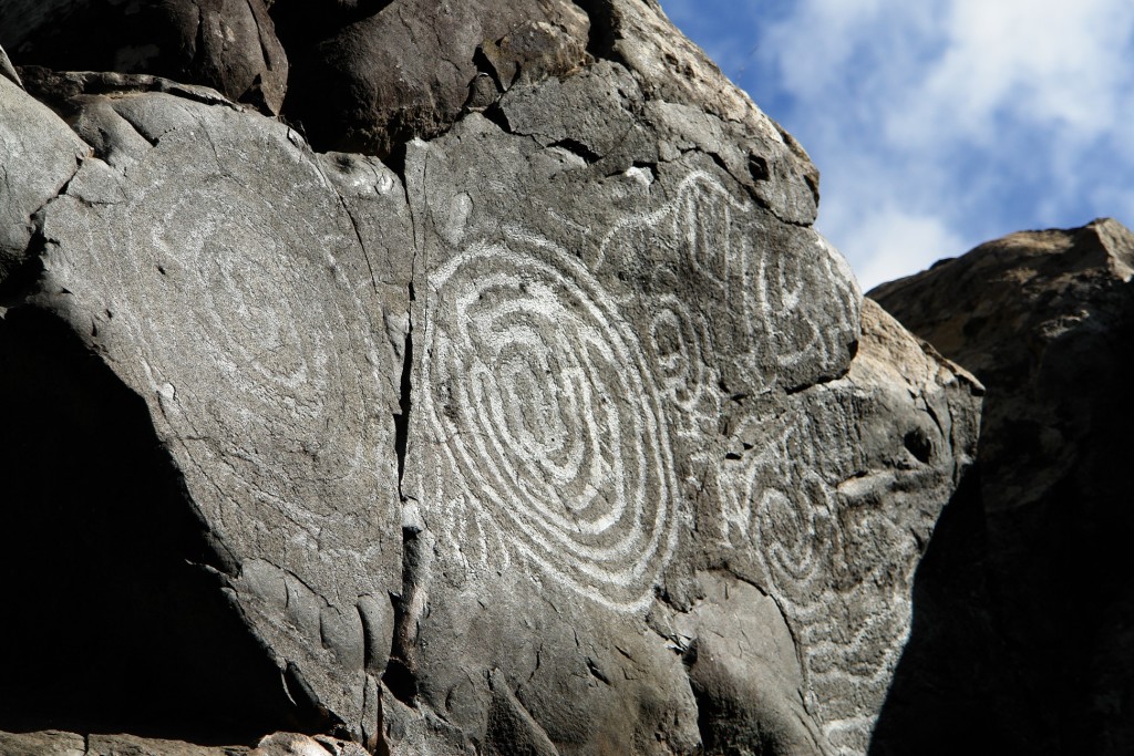 Petroglyphs on the Canary Islands