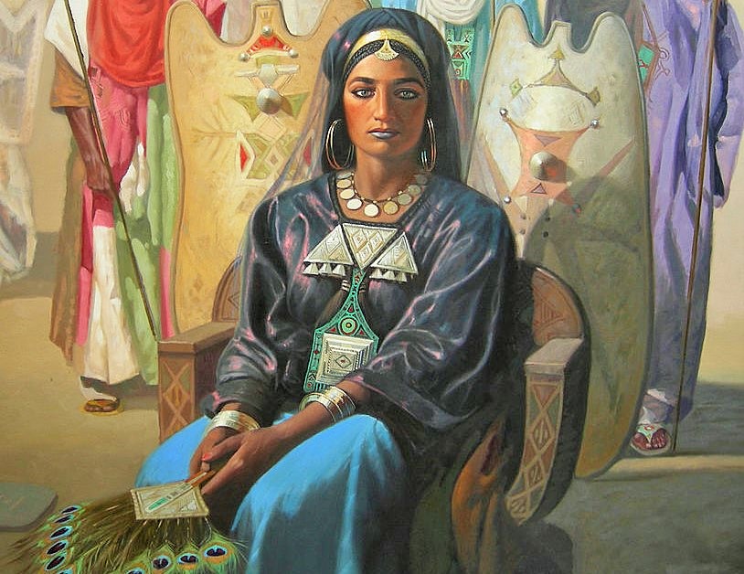 Queen Tin Hinan Of The Tuareg People