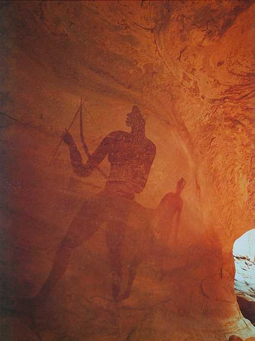 Estimated 15,000 Pre-historic rock art paintings from Tassili, Sahara Desert of North Africa