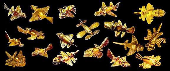 gold insects