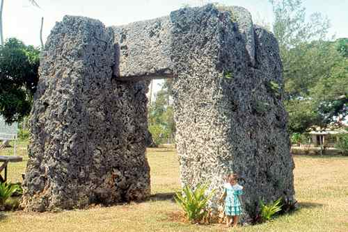 Megalithic Stones In Tonga