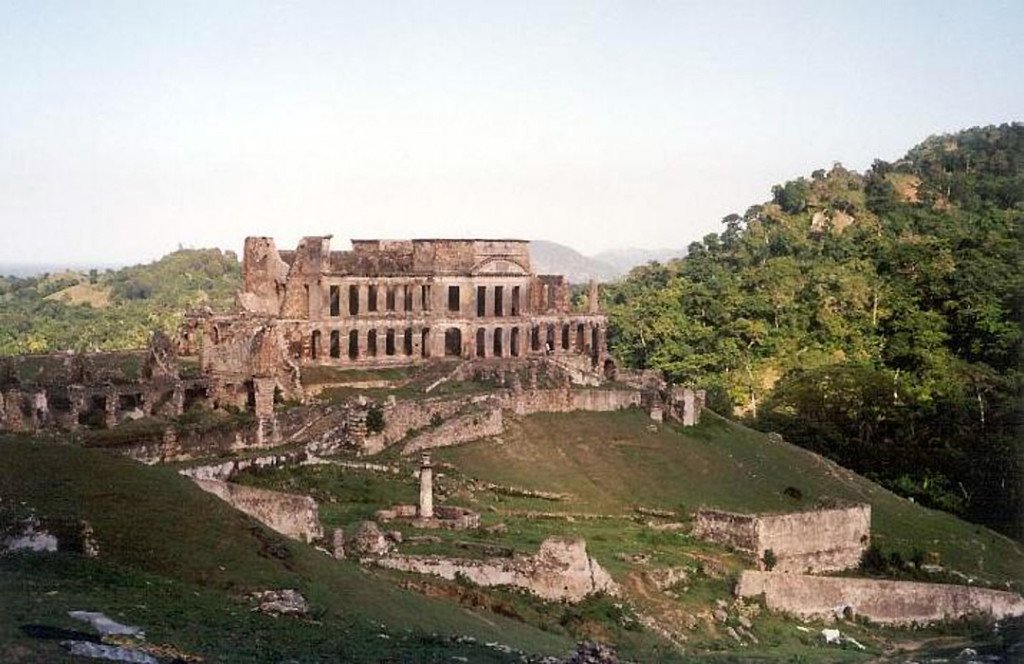 Built in 1810-1813. Sans Souci Palace, Milot, Haiti