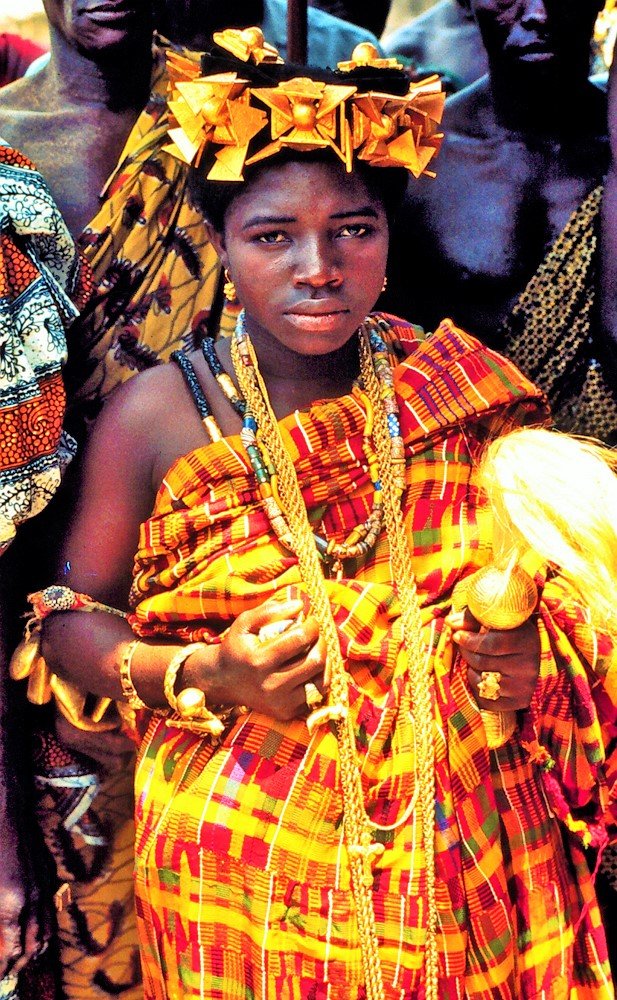 Queen Mother, Abeadze Dominase, Ghana, 1975.