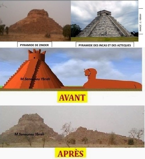 2 Pyramids & Sphinx Found in Zinder, Niger, Africa