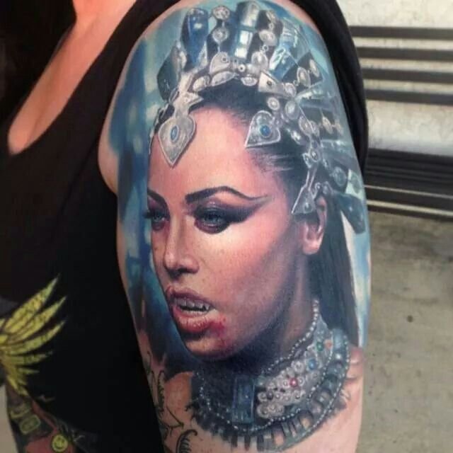 queen akasha tattoo