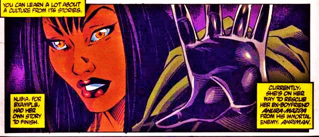 Female Superhero & Wonder Woman’s Black Twin Sister: Nubia/Nu’Bia