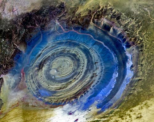 The Blue Eye Of The Sahara 0