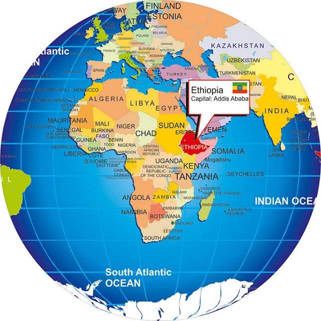 ethiopian world map 399