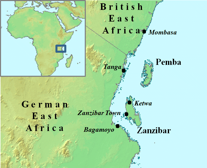 zanzibar map