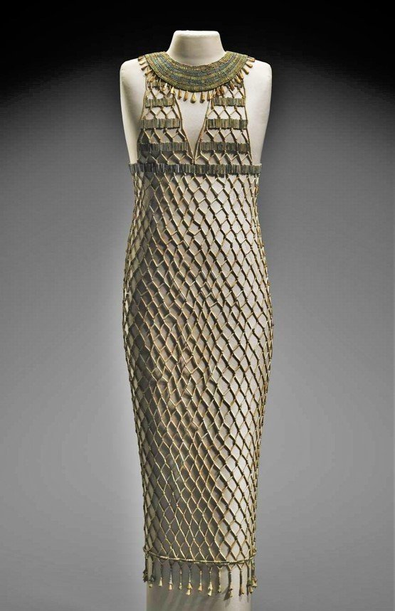 4,500 egyptian beaded dress 0