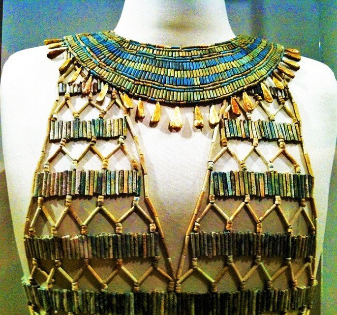 4,500 egyptian beaded dress