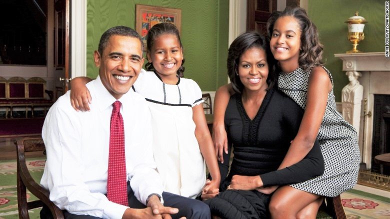 President of the United States: Barack Obama with Family