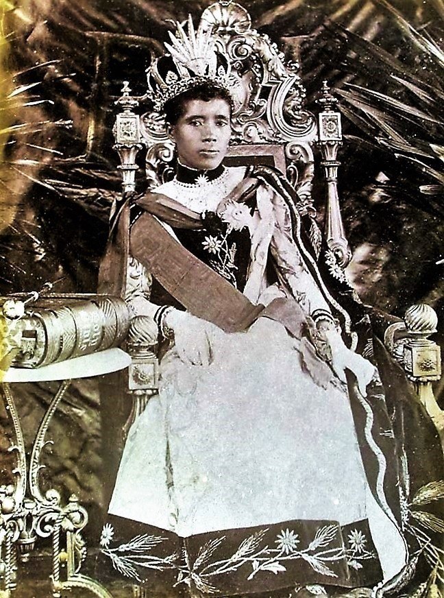 Queen Ranavalona III the last sovereign of the Kingdom of Madagascar