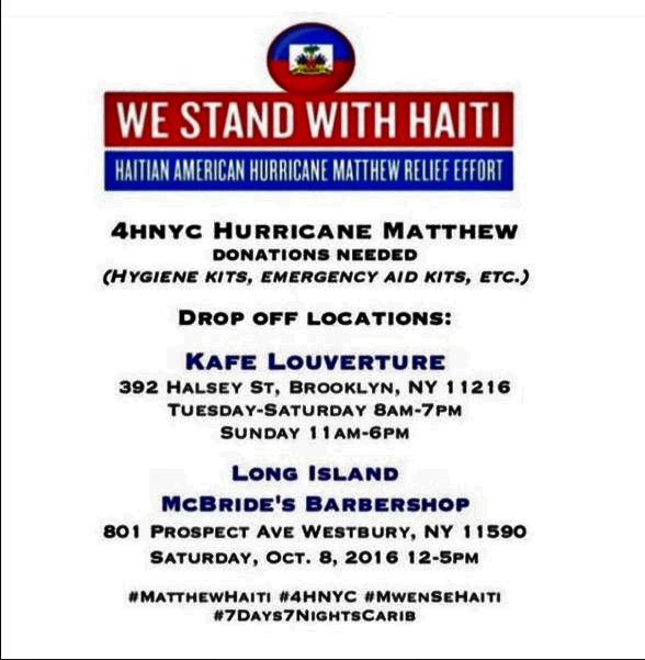 Effective Aid for Haiti after Hurricane Matthew