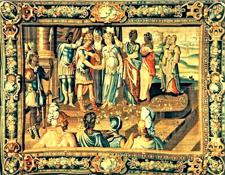 The Marriage of Theagenes & Charicleia Tapestry – Flanders/France (ca. 1620)