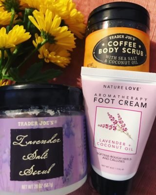 @traderjoes Good inexpensive body products for soft skin. A few ingredients: Lavender, coconut oil, vitamin E & sea salt exfoliates. 
#fashion #style #stylish #love #socialsteeze #socialsteeze #cute #photooftheday #nails #hair #beauty #beautiful #instagood #instafashion #pretty #girl #girls #eyes #model #dress #skirt #shoes #heels #styles #outfit #purse #jewelry #shopping